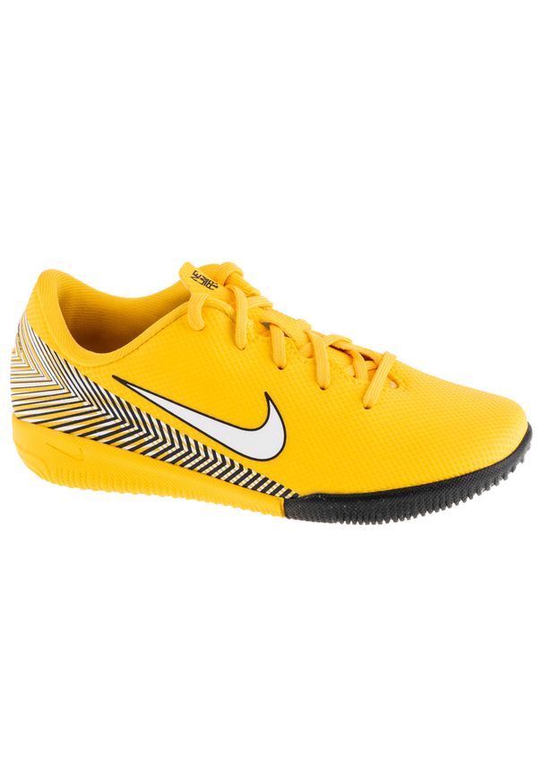 Nike Vapor 12 Academy PS Jr IC AO2899-710. Kolor: żółty. Materiał: syntetyk. Szerokość cholewki: normalna