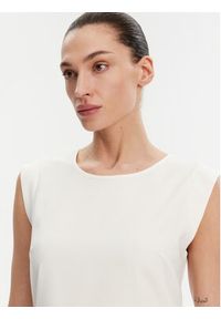 French Connection Bluzka 762ZA Écru Regular Fit. Materiał: wiskoza, syntetyk