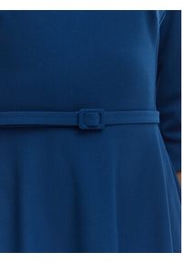 Rinascimento Sukienka koktajlowa CFC0127892003 Niebieski Regular Fit. Kolor: niebieski. Materiał: syntetyk. Styl: wizytowy #3