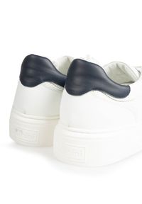 Baldinini Sneakersy | 097900XVIVI | Mężczyzna | Biały. Kolor: biały. Materiał: skóra. Wzór: aplikacja #3