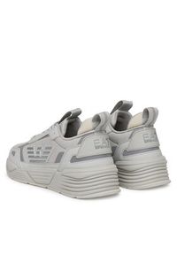 EA7 Emporio Armani Sneakersy X8X221 XK437 R979 Szary. Kolor: szary. Materiał: skóra #4