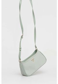 Guess torebka Girl kolor zielony. Kolor: zielony. Rodzaj torebki: na ramię #3