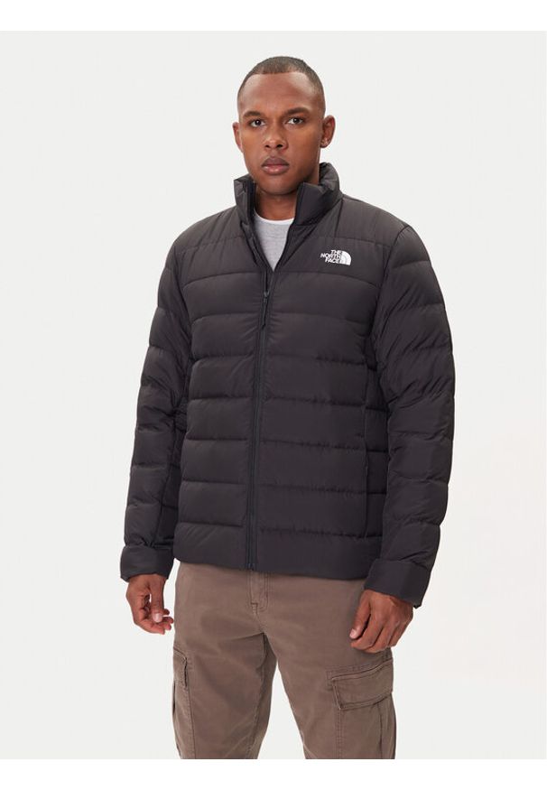 The North Face Kurtka puchowa Aconcaqua NF0A84HZ Czarny Regular Fit. Kolor: czarny. Materiał: syntetyk