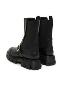 Love Moschino - LOVE MOSCHINO Sztyblety JA24105G1NIA000036 Czarny. Kolor: czarny. Materiał: skóra