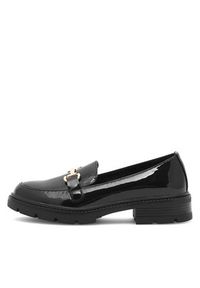 DeeZee Loafersy FLORENCE HY60116-3 Czarny. Kolor: czarny. Materiał: skóra