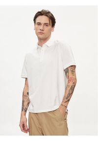 Pepe Jeans Polo Harper PM542157 Biały Regular Fit. Typ kołnierza: polo. Kolor: biały. Materiał: bawełna