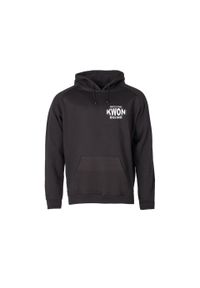 KWON - Bluza z kapturem Kwon Professional Boxing. Typ kołnierza: kaptur. Kolor: czarny. Wzór: nadruk. Sport: fitness #1