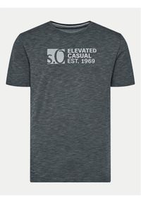 s.Oliver T-Shirt 2141235 Szary Regular Fit. Kolor: szary. Materiał: bawełna