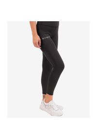 Kobiece Legginsy Givova Basic Czarne do Sportu. Kolor: czarny. Materiał: elastan, poliester