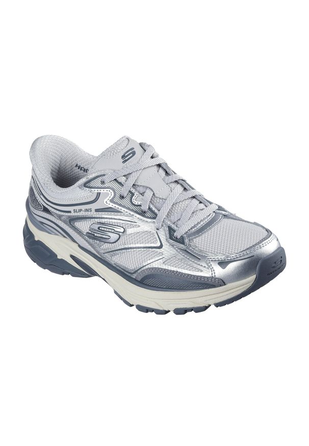 skechers - Buty damskie SKECHERS Stamina Sport. Kolor: szary. Model: Skechers Sport