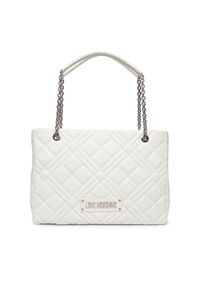 Love Moschino - LOVE MOSCHINO Torebka JC4145PP0MLA0100 Biały. Kolor: biały. Materiał: skórzane #1