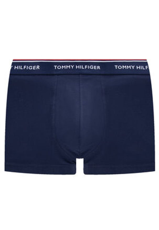 TOMMY HILFIGER - Tommy Hilfiger Komplet 3 par bokserek 3P Trunk 1U87903842 Granatowy. Kolor: niebieski. Materiał: bawełna