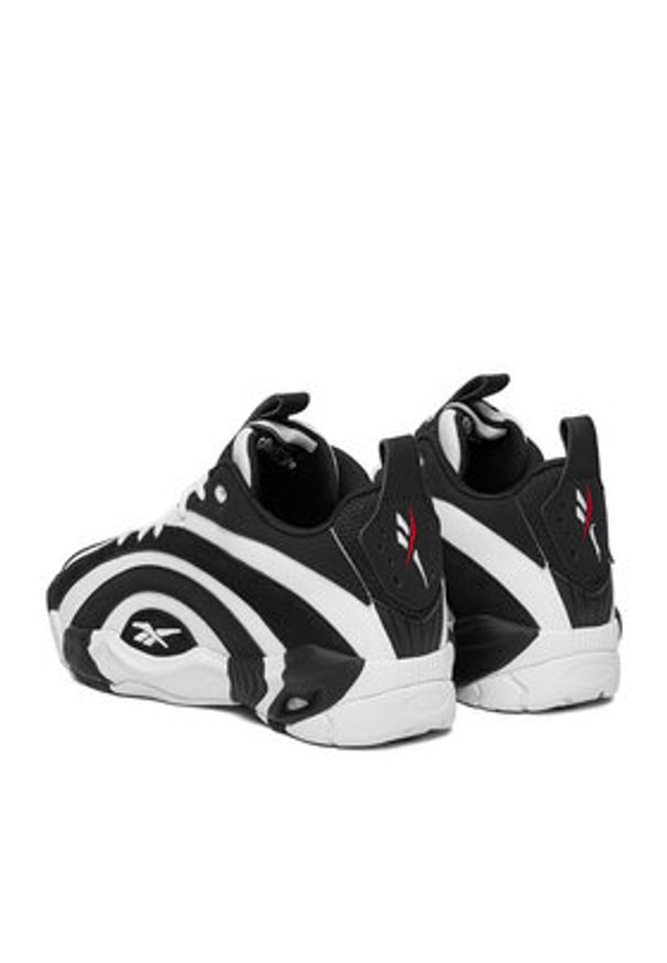 Reebok Buty do koszykówki EO-SHAQNOSIS LOW 100244789 Czarny. Kolor: czarny. Materiał: skóra, syntetyk. Sport: koszykówka