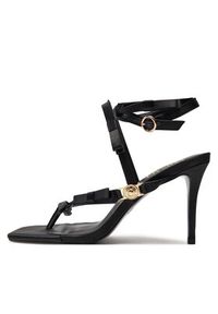 Versace Jeans Couture Sandały 76VA3S74 Czarny. Kolor: czarny. Materiał: materiał #4