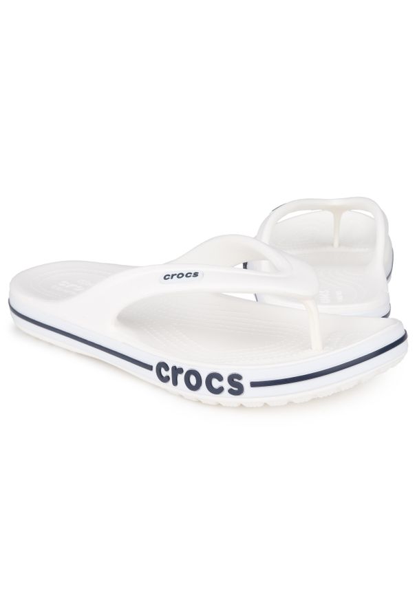 Japonki męskie sportowe Crocs BAYABAND FLIP. Kolor: biały. Sport: pływanie