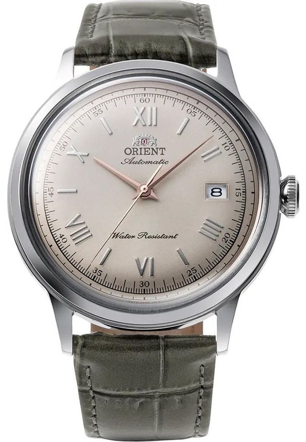 orient - Zegarek męski Orient RA-AC0025N30B szary. Kolor: szary