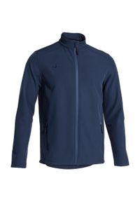 Joma - Kurtka sportowa męska Basilea II Softshell Jacket. Kolor: niebieski. Materiał: elastan, poliester