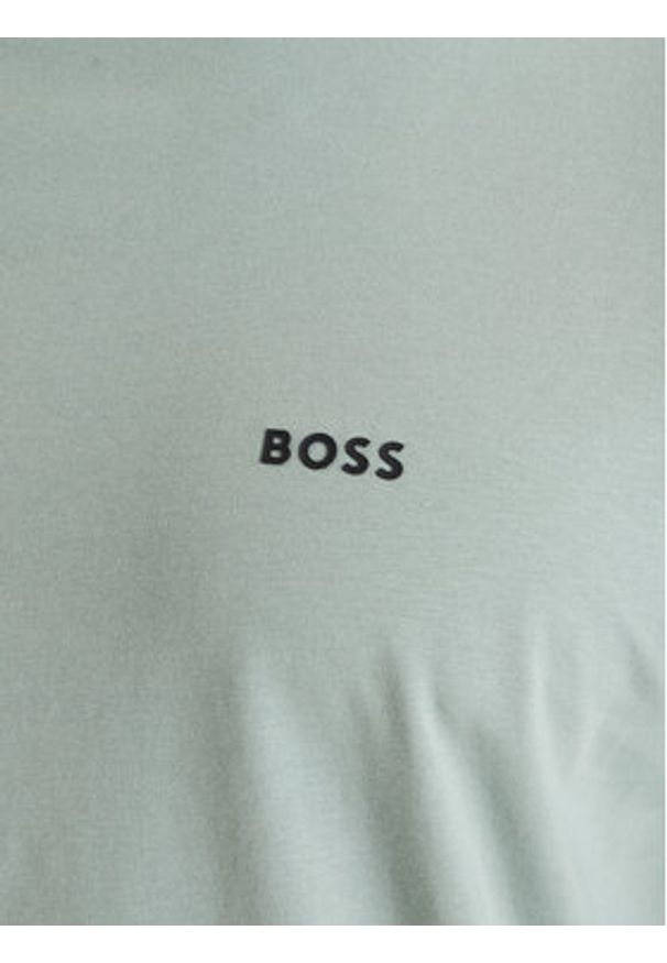 BOSS T-Shirt 50506373 Zielony Regular Fit. Kolor: zielony. Materiał: bawełna