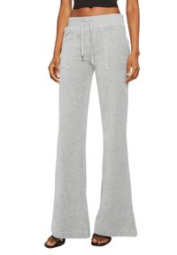 Juicy Couture - JUICY COUTURE Szare spodnie dresowe damskie Layla Low Rise, Rozmiar XS. Stan: obniżony. Kolor: szary. Materiał: dresówka #3