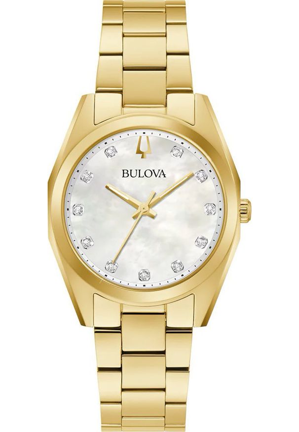 Zegarek Bulova Zegarek damski Bulova 97P172 złoty. Kolor: złoty