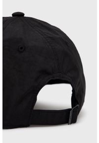 Adidas - adidas czapka HA5540 kolor czarny gładka. Kolor: czarny. Materiał: włókno, materiał. Wzór: gładki #2