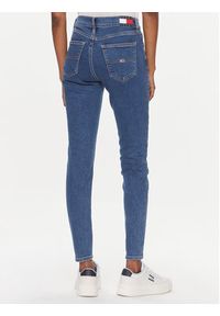 Tommy Jeans Jeansy Nora DW0DW17146 Niebieski Skinny Fit. Kolor: niebieski