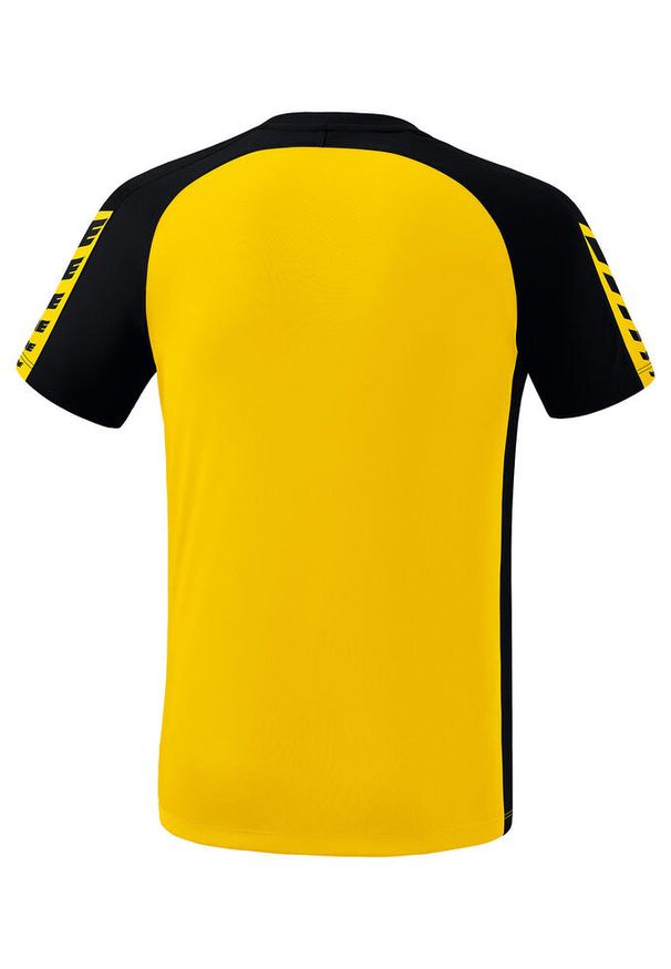 ERIMA - Koszulka dziecięca Erima Six Wings. Kolor: wielokolorowy, żółty, czarny. Materiał: materiał, prążkowany. Sport: piłka nożna