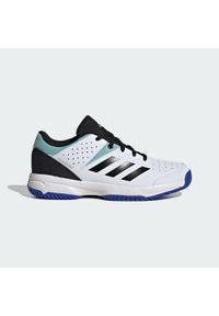 Adidas - Court Stabil Shoes. Kolor: biały, wielokolorowy, niebieski, czarny