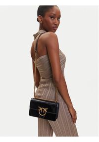 Pinko - PINKO Torebka Love One Mini Dc PE 25 PLTT 100074 A1VE Czarny. Kolor: czarny. Materiał: skórzane #4