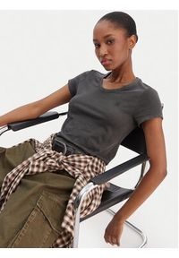G-Star RAW - G-Star Raw T-Shirt Eyben D24533-B059 Czarny Slim Fit. Kolor: czarny. Materiał: bawełna #3