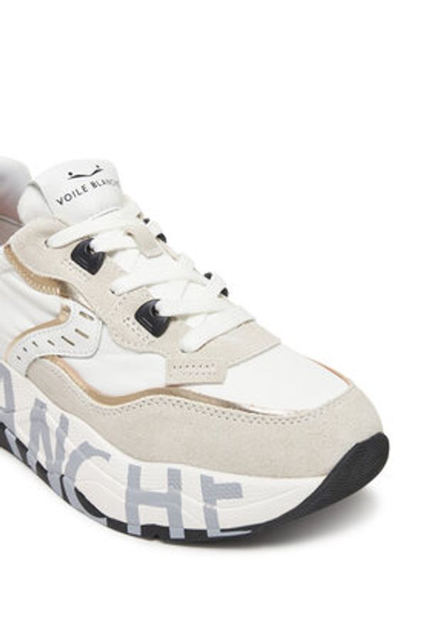 Voile Blanche Sneakersy Club105 0012017475.08.1N03 Biały. Kolor: biały. Materiał: materiał