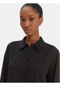 TOMMY HILFIGER - Tommy Hilfiger Koszula WW0WW48180 Czarny Regular Fit. Kolor: czarny. Materiał: wiskoza #3