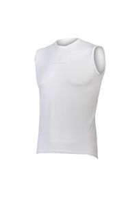 ENDURA - Tank top rowerowy męski Endura Translite II S'less. Kolor: biały. Sport: kolarstwo