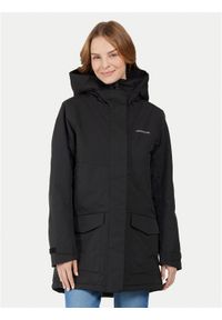 Didriksons Parka Frida 505777 Czarny Regular Fit. Kolor: czarny. Materiał: syntetyk #1