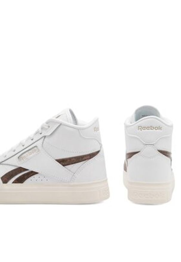 Reebok Sneakersy Court Advance GZ9612 Biały. Kolor: biały. Materiał: skóra