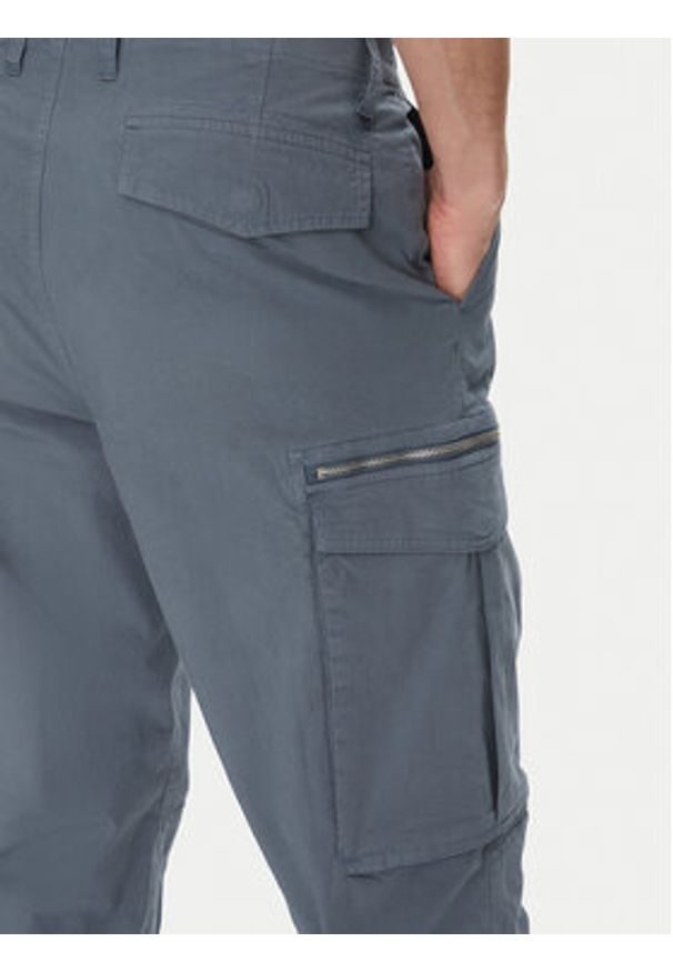 Michael Kors Spodnie materiałowe CS5304LHBY Niebieski Straight Leg. Kolor: niebieski. Materiał: bawełna