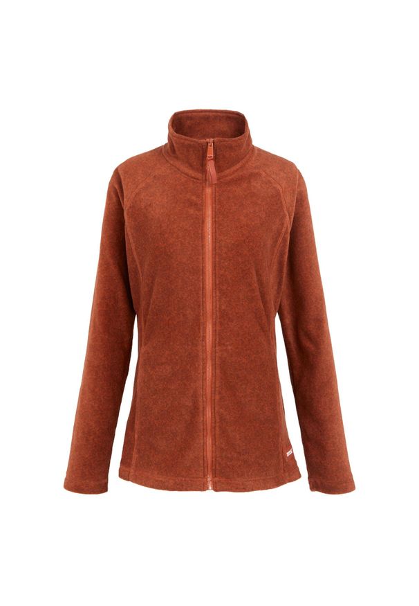 DARE 2B - Bluza Polarowa Damska Pełen Suwak Mayse. Kolor: czerwony. Materiał: polar. Sezon: zima
