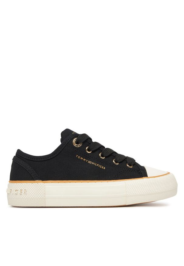 TOMMY HILFIGER - Trampki Tommy Hilfiger. Kolor: czarny