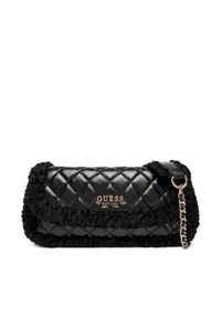 Guess Torebka Cristi HWTG81 39210 Czarny. Kolor: czarny. Materiał: skórzane