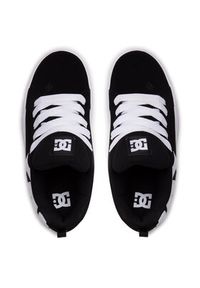 DC Sneakersy Court Graffik ADBS100207 Czarny. Kolor: czarny. Materiał: nubuk, skóra #6