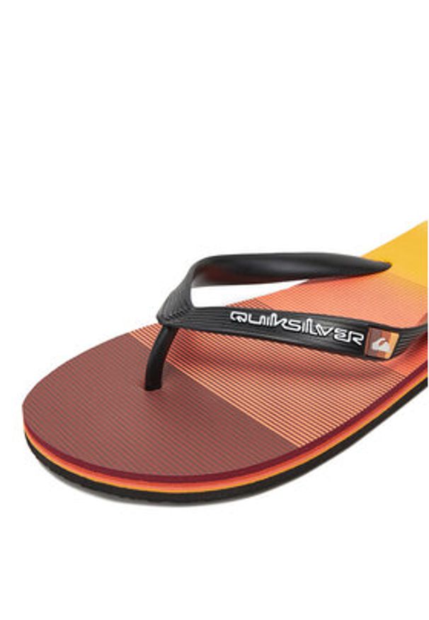 Quiksilver Japonki 839477 Czarny. Kolor: czarny. Materiał: syntetyk