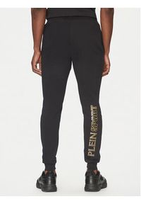 Plein Sport Spodnie dresowe SAEC MJT2490 STE001N Czarny Loose Fit. Kolor: czarny. Materiał: bawełna #3