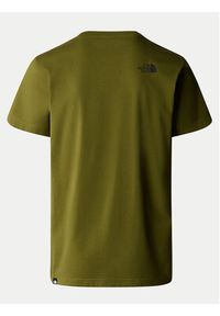 The North Face T-Shirt Simple Dome NF0A87NG Zielony Regular Fit. Kolor: zielony. Materiał: bawełna, syntetyk #4