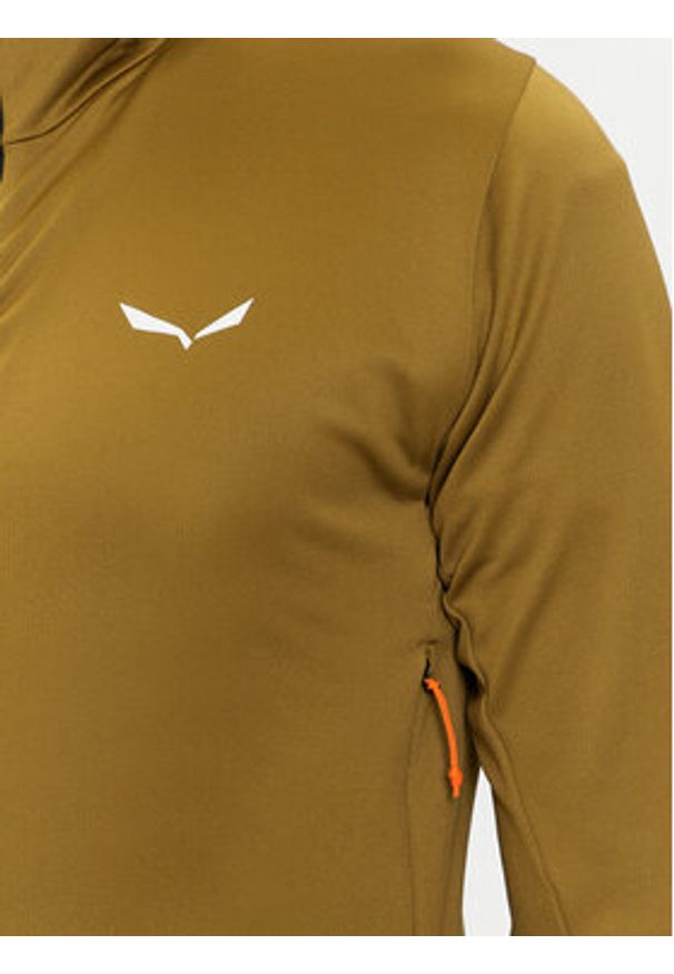 Salewa Bluza techniczna Puez 28521 Brązowy Slim Fit. Kolor: brązowy. Materiał: syntetyk