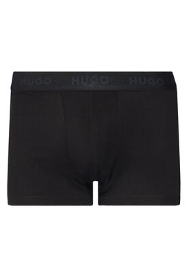 Hugo - HUGO Komplet 3 par bokserek 50532611 Czarny. Kolor: czarny. Materiał: bawełna