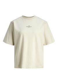 JJXX T-Shirt 12241203 Écru Loose Fit. Materiał: bawełna
