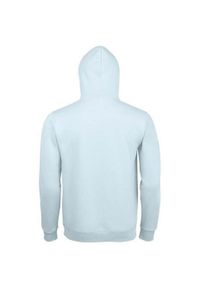 SOL'S - Męska Bluza Z Kapturem Spencer. Typ kołnierza: kaptur. Kolor: niebieski