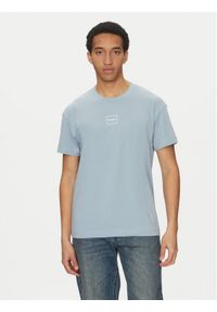 Hugo - HUGO T-Shirt Laze 50525236 Niebieski Relaxed Fit. Kolor: niebieski. Materiał: bawełna