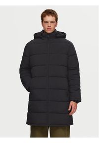 Selected Homme Płaszcz zimowy Cooper 16089959 Czarny Regular Fit. Kolor: czarny. Materiał: syntetyk. Sezon: zima