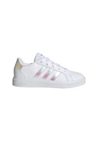 Adidas - Buty do tenisa ADIDAS Grand Court sznurowane. Materiał: guma. Szerokość cholewki: normalna. Wzór: gładki. Sport: tenis